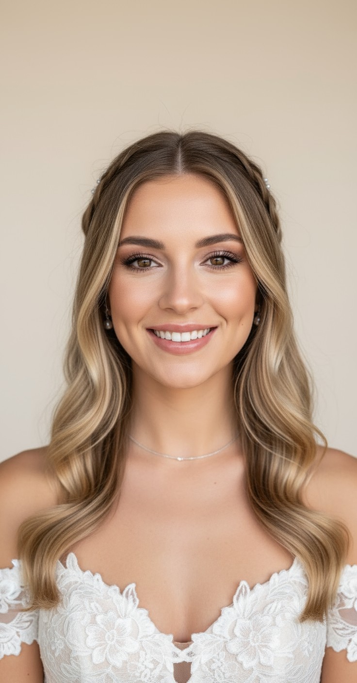 After Boho Wedding Hair Down